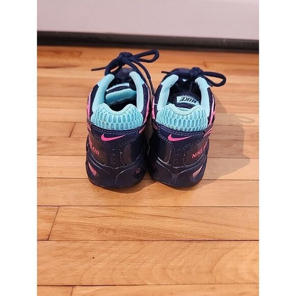 Size 5.5- Nike Air Max Torch 4 Midnight Navy Pink Blast - Picture 4 of 6